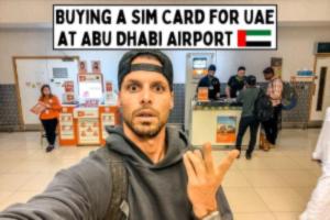 Buying a Sim Card at Abu Dhabi Airport in 2024